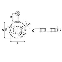 Holder, carbon brushes HC-Cargo F032338243