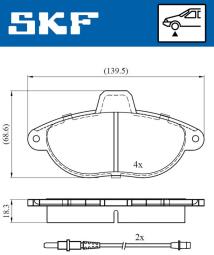 SKF SKF VKBP80423E