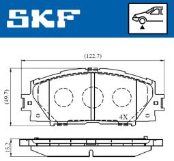 SKF SKF VKBP80529