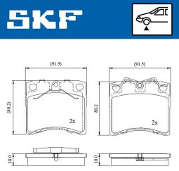 SKF SKF VKBP80536
