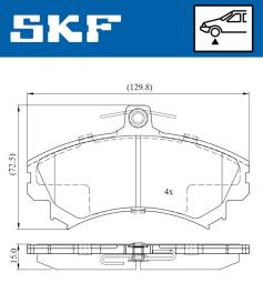 SKF SKF VKBP80575A