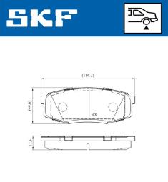 SKF SKF VKBP90627