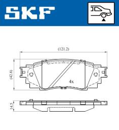 SKF SKF VKBP90630