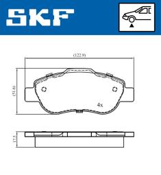 SKF SKF VKBP80677