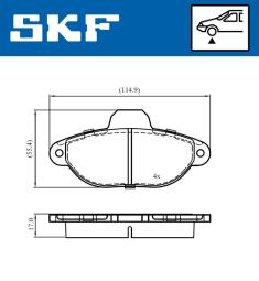 SKF SKF VKBP80720