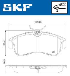 SKF SKF VKBP80726