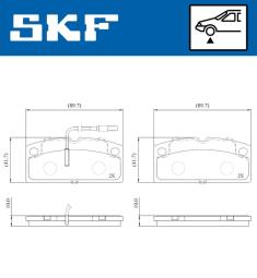 SKF SKF VKBP80918E