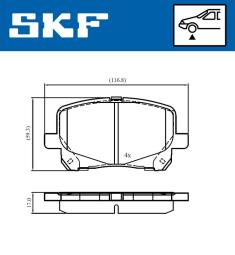 SKF SKF VKBP81025