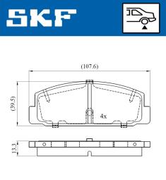 SKF SKF VKBP90255