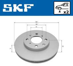 SKF SKF VKBD80843V2