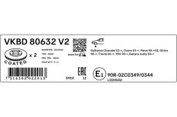 SKF SKF VKBD80632V2