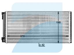 Heat Exchanger, interior heating Highway Automotive 50031003