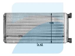 Radiator, engine cooling Highway Automotive 10157018