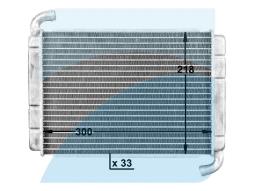 Heat Exchanger, interior heating Highway Automotive 50045002