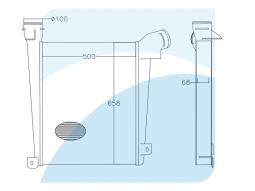 Charge Air Cooler Highway Automotive 20033903