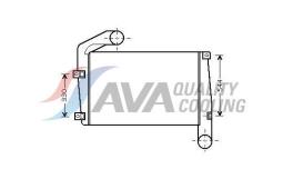 Radiator, engine cooling Highway Automotive 11041902