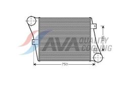 Radiator, engine cooling Highway Automotive 11046005