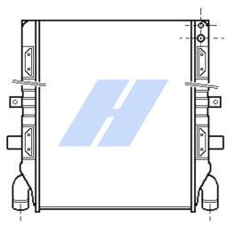 Radiator, engine cooling Highway Automotive 10045017