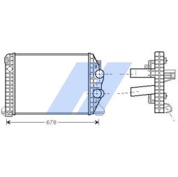 Charge Air Cooler Highway Automotive 20033011