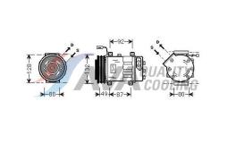 Compressor, air conditioning Highway Automotive 45045002