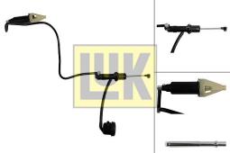 Master/Slave Cylinder Kit, clutch LUK 513004910