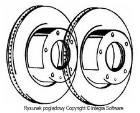 Brake Disc Wabco 6402250630