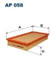 Air Filter FILTRON AP 058/1