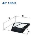 Air Filter FILTRON AP 105/3