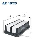 Air Filter FILTRON AP 107/8