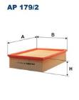 Air Filter FILTRON AP 182/1