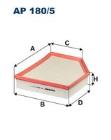 Air Filter FILTRON AP 182/4