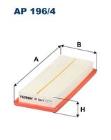 Air Filter FILTRON AP 196/4