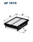 Air Filter FILTRON AP 198/5