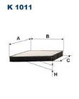 Filter, cabin air FILTRON K 1018