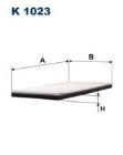 Filter, cabin air FILTRON K 1026-3x