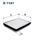 Filter, cabin air FILTRON K 1141