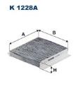 Filter, cabin air FILTRON K 1235A-2x