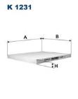 Filter, cabin air FILTRON K 1237
