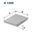 Filter, cabin air FILTRON K 1298