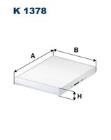 Filter, cabin air FILTRON K 1384