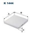 Filter, cabin air FILTRON K 1451A