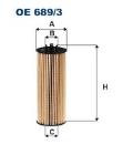 Oil Filter FILTRON OE 689/4