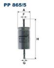 Fuel Filter FILTRON PP 865/6