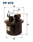 Fuel Filter FILTRON PP 876/5