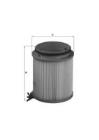Fuel Filter MAHLE KL 781