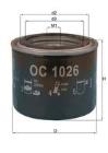 Oil Filter MAHLE OC 1026