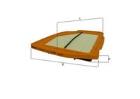 Air Filter MAHLE LX 4898/10