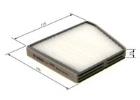 Filter, cabin air BOSCH 1 987 435 054