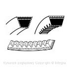 V-ribbed Belt BOSCH 1987947374