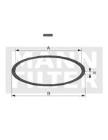 Seal, oil filter MANN-FILTER Di 007-00